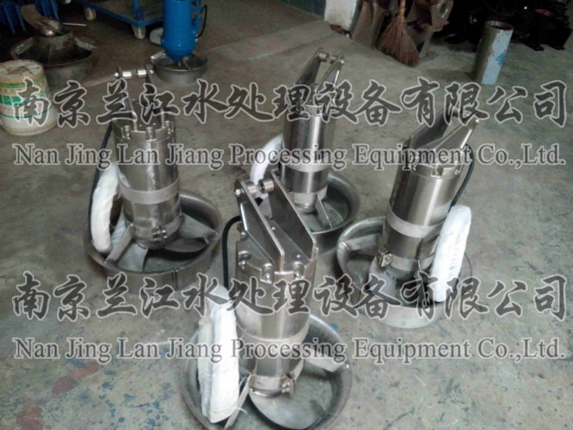 蘭江不鏽鋼00潛水攪拌機