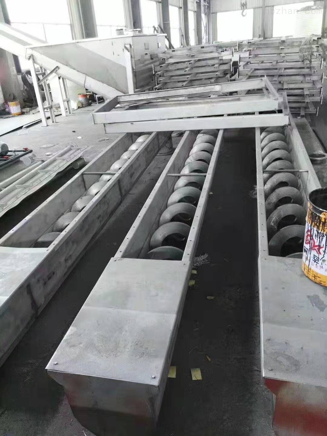 傾斜式螺旋式輸送壓榨一體機 無軸螺旋輸送機