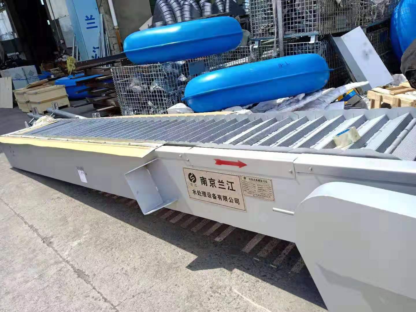 非金屬孔闆式格栅除污機